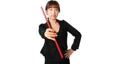 Appearing & Vanishing Wand (Red) by JL Magic - Trick picture