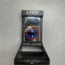 Vintage 1994 Zippo Ford Mustang 30th Anniversary Lighter w Display Case picture
