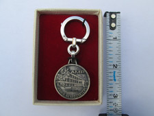 Vintage NOS 1976 AMP Inc Harrisburg PA Keychain Hershey Dauphin County picture