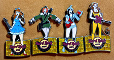 HARD ROCK CAFE LONDON THE WIZARD OF OZ DOROTHY & TOTO VHTF LE 400 FOUR PIN SET picture