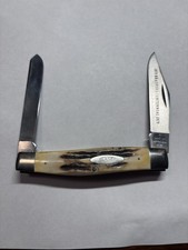 Vintage 1979 CASE XX USA 5275SP SSP Bradford Centennial Genuine Stag Moose Knife picture