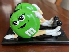 2005 MARS GREEN M&M (W/ WITHE BOOTS) TAPE DISPENSER DESK ACCESSORY picture