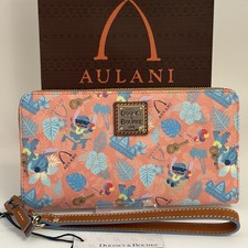 Disney Aulani Hawaii Stitch Wristlet Ko Olina Wallet Dooney & Bourke New picture