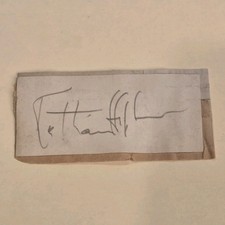Katharine Hepburn Vintage Signed Actress Autograph Cut Auto Hollywood picture
