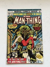 Man-Thing #22 Marvel Comics 1975 Final Issue Bronze Age Horror picture