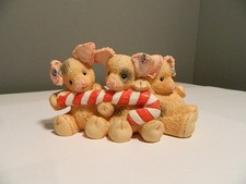 1995 Enesco This Little Piggy #145815 'Yuletide Yummies Fill Our Tummies picture