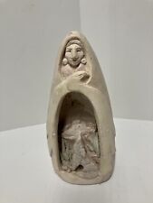 Rare Vintage American Indian Sculpture  Cantu Comanche Mother Earth picture