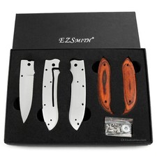 Framelock Knife Kit - FL006 - Knife Making Kit (w/Cocobolo Scales) - USA Design picture