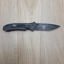 Smith & Wesson Extreme Ops Taylor Cutlery 440 CK08TBS Black Pocketknife picture