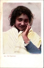 Vintage Undivided Back Postcard Tipi Napoletani 329 Naples Italy Girl Portrait picture