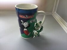 1999 Hasbrro Mr Monopoly Banker Tall Coffee Tea Latte Mug Cup Design Pac picture