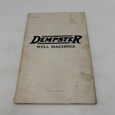 Dempster Well Drilling Machines Catalog Beatrice Nebraska Antique Gas c1910s picture