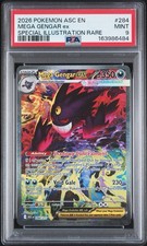 Mega Gengar ex SIR - Pokémon Ascended Heroes - 284/217 - PSA 9 MINT picture