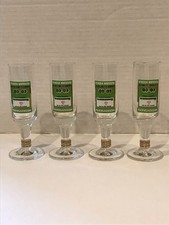 Vintage Moskovskaya Russian Vodka Shot Glasses, Set of 4 picture