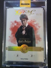 2026 KAKAWOW HARRY POTTER 25TH GEM HARRY DUAL DIAMOND GEMSTONE CARD DD-01 01/10 picture