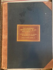 1880 US ARMY SIGNAL SERVICE WEATHER MAP ATLAS 270+ Maps WAR DEPARTMENT FOLIO picture