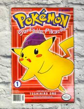 Viz Comics Pokemon Surf's Up Pikachu #1 1st Print Comic Book Toshiro Ono picture
