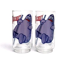 Vintage Set of 2 McDonalds Grimace 1977 Glasses picture