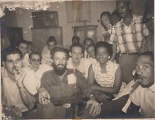 RARE CUBA COMMANDER REBEL CAMILO CIENFUEGOS PORTRAIT 1959 ORIG CUBAN PHOTO 136 picture