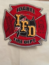 IDABEL FIRE RESCUE OKLAHOMA Fire Department Shoulder Patch picture