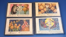 Postcard John Winsch Schmucker Halloween Series 6.1 Complete Set picture