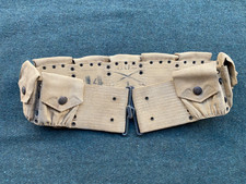 Original pre-WW1 US Army M1903 Eagle Snap 9 Pocket Cavalry Rifle Cartridge Belt picture