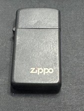 A-041 1994 Zippo Slim Lighter Matte Black picture