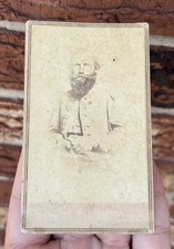 Antique CDV photo - Civil War Confederate Cavalry General JEB STUART picture