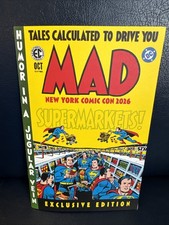 MAD Magazine New York Comic Con 2026 NYCC Exclusive Edition Supermarkets Variant picture