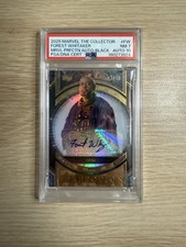 2025 Topps Marvel The Collector Zuri Auto (Forest Whittaker) PSA 7 10 Black /10 picture