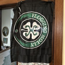 Quality FLOGGING MOLLY Flag 30”x 43” Banner for the Man Cave Shed logo Band picture