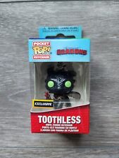 Funko Toothless Diamond Pocket Pop Keychain Hot Topic Exclusive Mint Condition picture