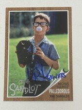 Chauncey Leopardi Signed 2018 Topps Archive The Sandlot JSA Cert picture