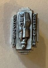 1930s Standard Emblem Co. (Providence RI) Debate Award Pin w/NBC Microphone picture
