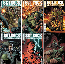 DC HORROR PRESENTS SGT ROCK VS THE ARMY OF THE DEAD #1-6 COMPLETE COVER A SET picture