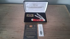 Limited Edition Case Knife ~ A TRIBUTE TO AMERICAN WILDLIFE TRAPPER ~Serial #662 picture