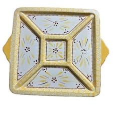 Temptations Old World Charcuterie Platter Yellow 12