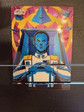 2026 Topps Chrome Star Wars Grand Admiral Thrawn CASE HIT Kyber Light #KL-22 picture