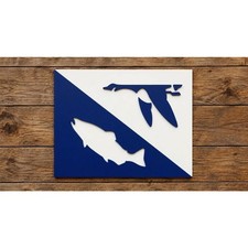 US Fish and Wildlife Flag Sign Department of The Interior Hunt Fishing Outdoors picture