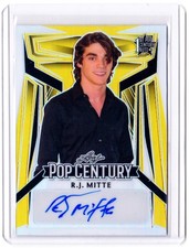 R.J. Mitte 2023 Leaf Metal Pop Century Autograph # 1/1 Auto Breaking Bad RIP RJ picture