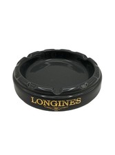 Vintage Longines Watch Advertising Ashtray Grey Ceramic 5” Dealer Display picture