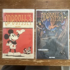 ODDBALLS ODYSSEY #1 BAD IDEA COMIC MICKEY COVER A&C 2026 Steamboat Willie Disney picture
