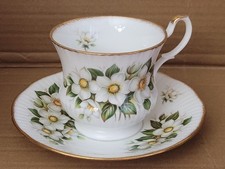 Vintage Royal Minister teacup and saucer set (L.O.) picture
