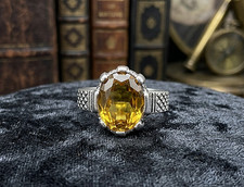 High Ranking Illuminati Freemason Lion Head Ring Antique Vintage Metaphysical picture