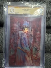 9.9 cgc yellow American Psycho #1 chinh potter foil 100 print run picture