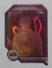 2024 Topps Chrome Star Wars #ILY-5A The Carbonite Chamber I Love You 01/10 picture