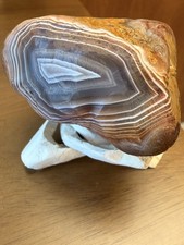 Lake Superior Agate 6.3oz Blue Purple & White - Top Shelf - Bold Fortification picture