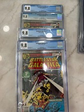 Battlestar Galactica # 1 1979 Marvel CGC 9.8 High Grade White Pages picture