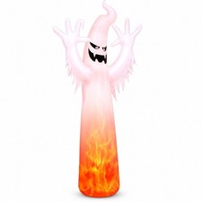 12 FT Halloween Inflatable Ghost with LED Lights Outdoor Yard Decoration picture