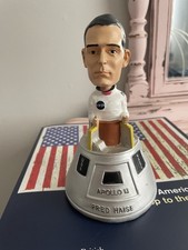 FRED HAISE APOLLO 13 LMP ASTRONAUT SIGNED AUTO LIMITED BOBBLEHEAD FIGURINE JSA picture
